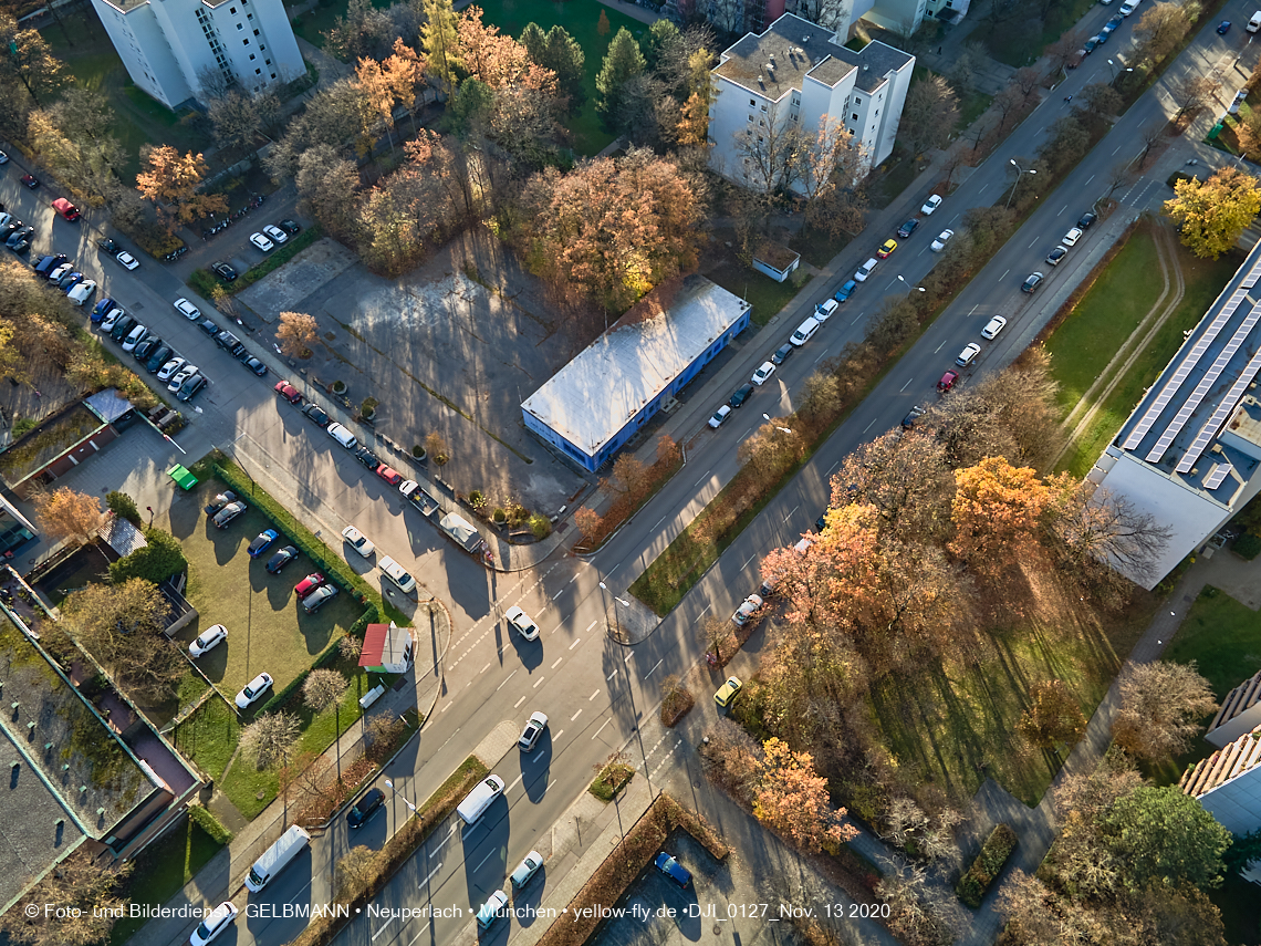 13.11.2020 - der Ostpark mit See und Biergarten in Neuperlach